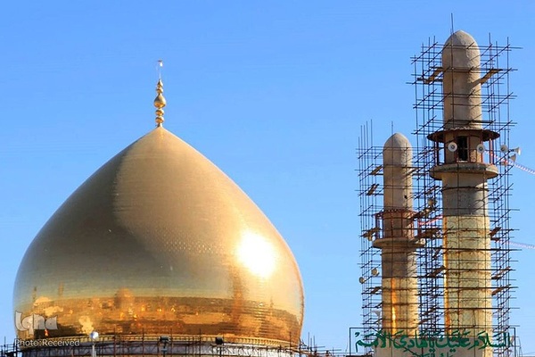 حرم مطهر و نورانی امام حسن عسگری (ع) در سامرا