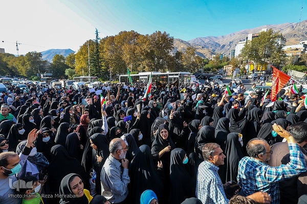 راهپیمایی مردمی یاران مهدی (عج) یاوران رهبری