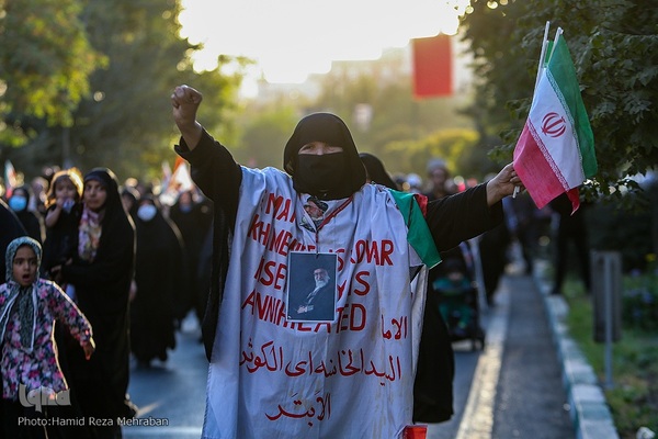 راهپیمایی مردمی یاران مهدی (عج) یاوران رهبری