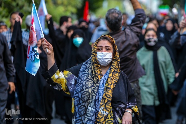 راهپیمایی مردمی یاران مهدی (عج) یاوران رهبری