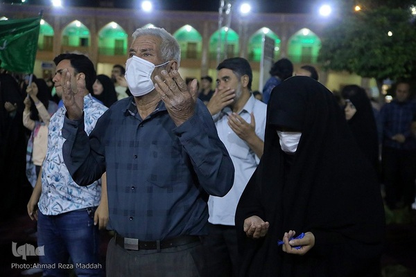 جشن عید بیعت با امام زمان(عج) در حرم شاهچراغ(ع)