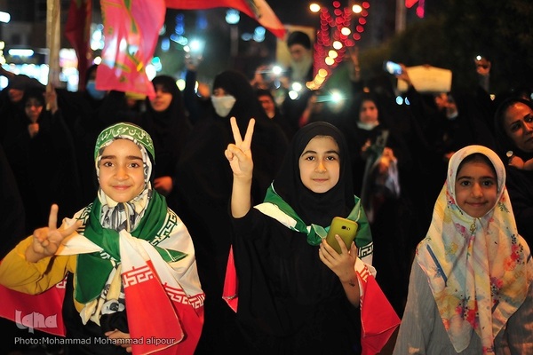 اجتماع بانوان فاطمی اهواز در حمایت از حجاب