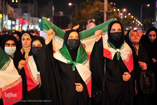 اجتماع بانوان فاطمی اهواز در حمایت از حجاب