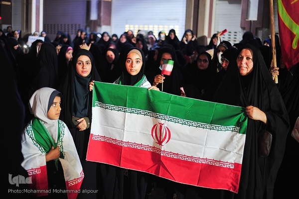 اجتماع بانوان فاطمی اهواز در حمایت از حجاب