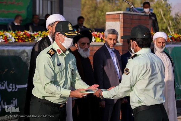 مراسم صبحگاه مشترک نیروهای نظامی و انتظامی استان همدان