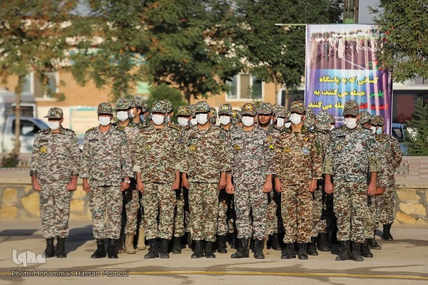 مراسم صبحگاه مشترک نیروهای نظامی و انتظامی استان همدان