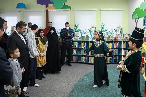 افتتاح کتابخانه «هدهد سفید» ویژه کودکان