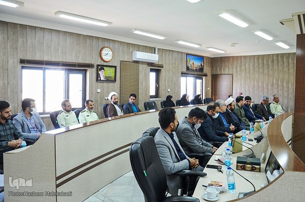 دیدار مدیرکل فرهنگ و ارشاد اسلامی خراسان‌جنوبی با فرمانده انتظامی استان