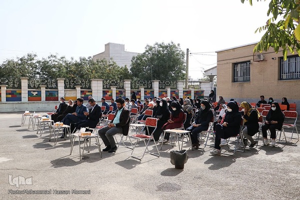 مراسم روز جهانی نابینایان در همدان