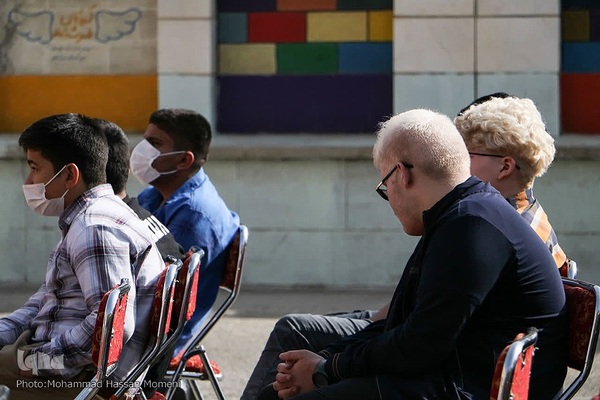 مراسم روز جهانی نابینایان در همدان