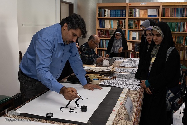 رویداد خوشنویسی سماع قلم در دانشگاه اصفهان