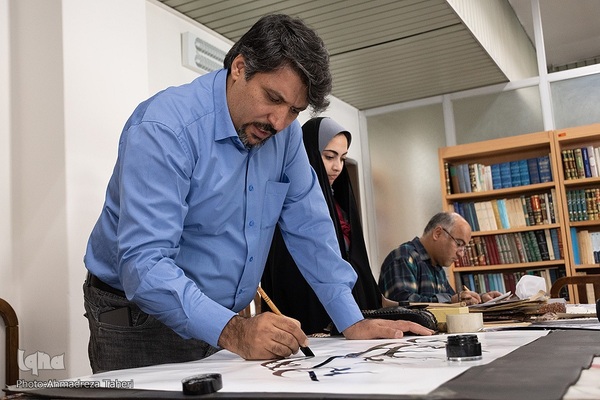 رویداد خوشنویسی سماع قلم در دانشگاه اصفهان