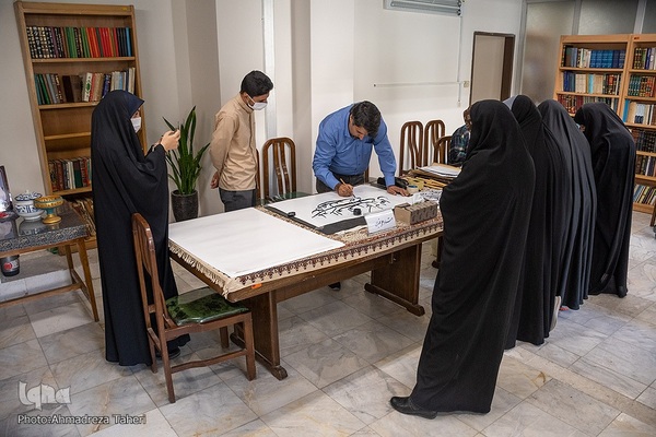 رویداد خوشنویسی سماع قلم در دانشگاه اصفهان