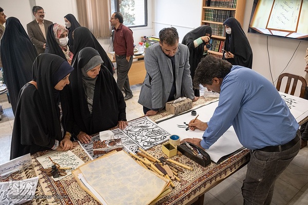 رویداد خوشنویسی سماع قلم در دانشگاه اصفهان
