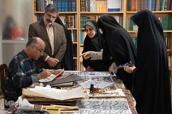 رویداد خوشنویسی سماع قلم در دانشگاه اصفهان