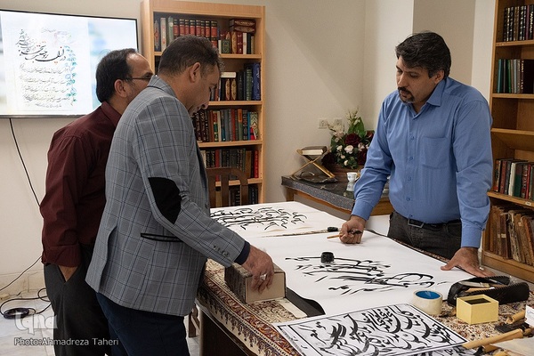 رویداد خوشنویسی سماع قلم در دانشگاه اصفهان