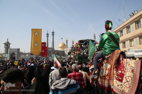 استقبال از کاروان نمادین ورود حضرت معصومه(س) به قم