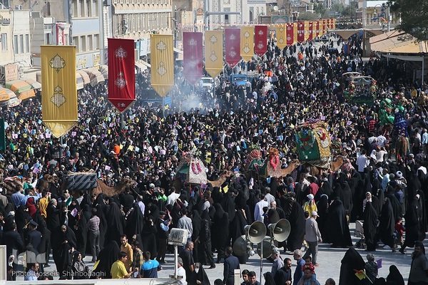 استقبال از کاروان نمادین ورود حضرت معصومه(س) به قم