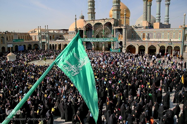 استقبال از کاروان نمادین ورود حضرت معصومه(س) به قم