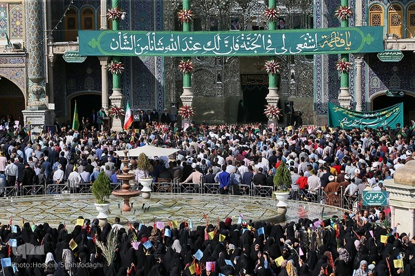 استقبال از کاروان نمادین ورود حضرت معصومه(س) به قم