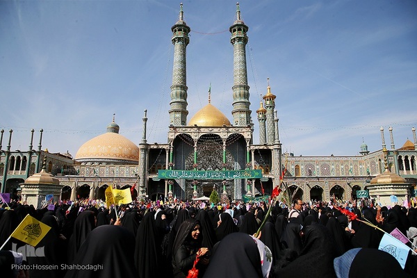 استقبال از کاروان نمادین ورود حضرت معصومه(س) به قم