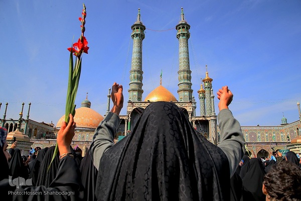 استقبال از کاروان نمادین ورود حضرت معصومه(س) به قم