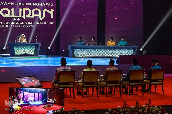 دومین شب مسابقات بین‌المللی قرآن مالزی در قاب تصویر ایکنا