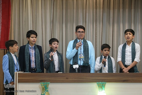 جلسه تلاوت قرآن مدرسه تلاوت سبیل‌الرشاد