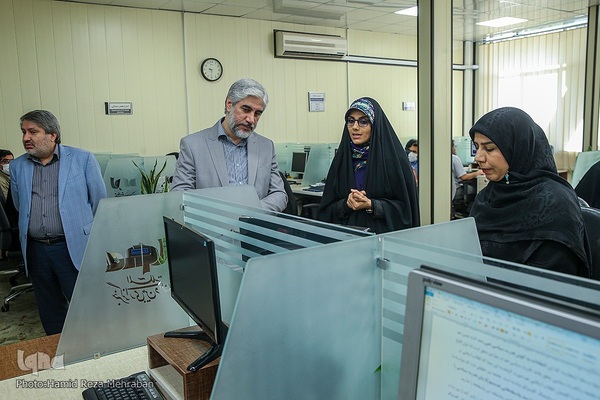 بازدید معاون امور فرهنگی وزیر فرهنگ و ارشاد اسلامی از ایکنا