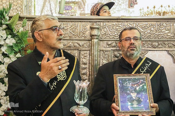 حضور معاون اول رئیس جمهور و وزیر کشور در حرم شاهچراغ