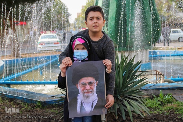 راهپیمایی مردم اهر در محکومیت حادثه تروریستی حرم شاهچراغ