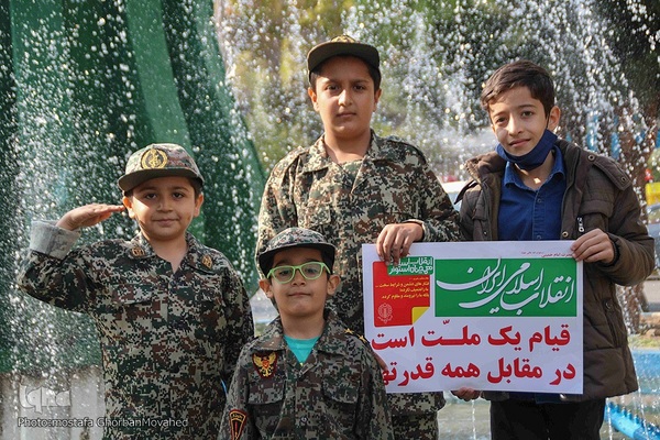 راهپیمایی مردم اهر در محکومیت حادثه تروریستی حرم شاهچراغ