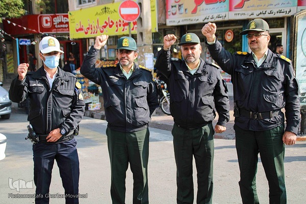 راهپیمایی مردم اهر در محکومیت حادثه تروریستی حرم شاهچراغ