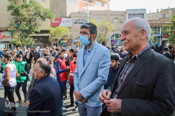 راهپیمایی مردم اهر در محکومیت حادثه تروریستی حرم شاهچراغ