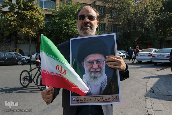 راهپیمایی مردم تبریز علیه حادثه تروریستی شاه چراغ‎‎