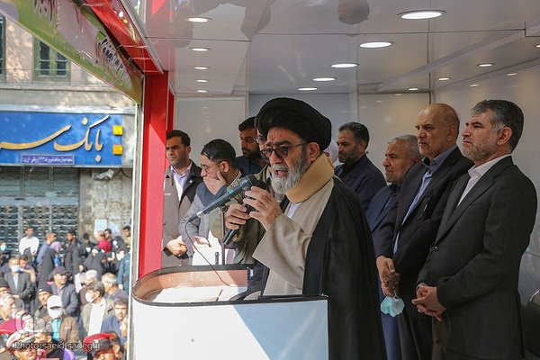 راهپیمایی مردم تبریز علیه حادثه تروریستی شاه چراغ‎‎