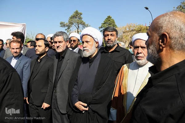 تشیع پیکر شهدای حادثه تروریستی شاهچراغ