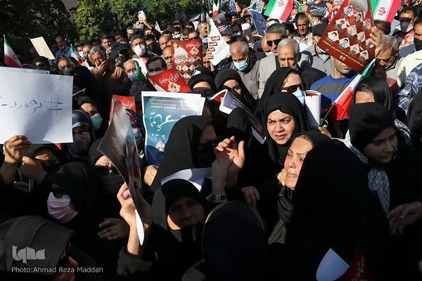 تشیع پیکر شهدای حادثه تروریستی شاهچراغ