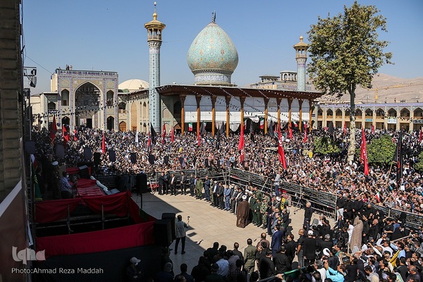 تشیع پیکر شهدای حادثه تروریستی حرم شاهچراغ(ع)-2