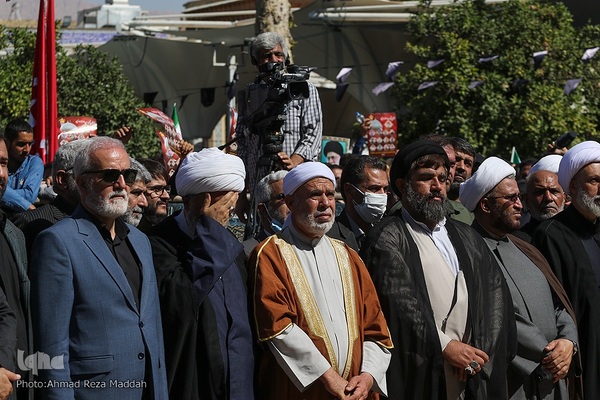 تشیع پیکر شهدای حادثه تروریستی حرم شاهچراغ(ع)-2