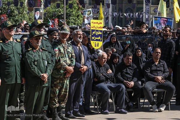 تشیع پیکر شهدای حادثه تروریستی حرم شاهچراغ(ع)-2