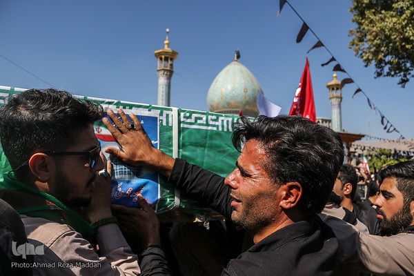 تشیع پیکر شهدای حادثه تروریستی حرم شاهچراغ(ع)-2
