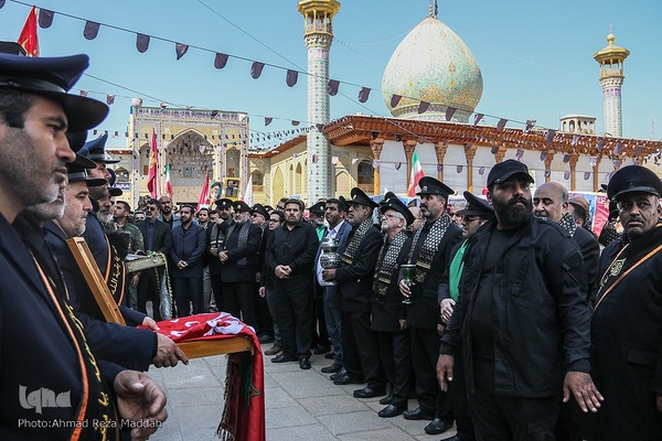 تشیع پیکر شهدای حادثه تروریستی حرم شاهچراغ(ع)-2