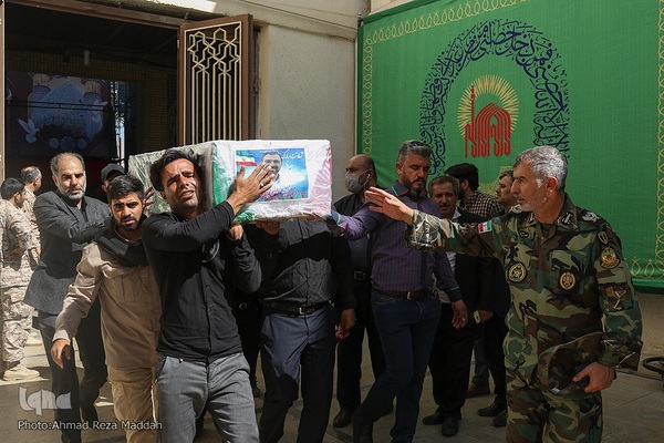 تشیع پیکر شهدای حادثه تروریستی حرم شاهچراغ(ع)-2