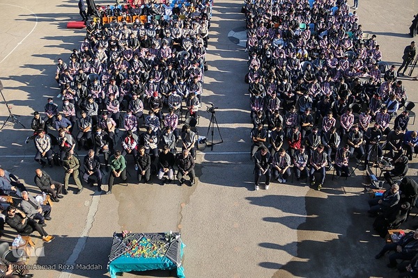 مراسم گلباران کلاس درس دانش‌آموز شهید محمدرضا کشاورز با حضور وزیر آموزش پرورش