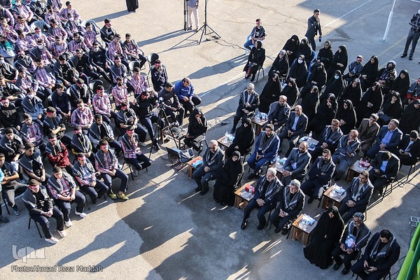 مراسم گلباران کلاس درس دانش‌آموز شهید محمدرضا کشاورز با حضور وزیر آموزش پرورش