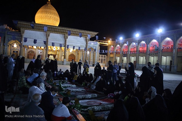 شام غریبان شهدای حادثه تروریستی حرم مطهر شاهچراغ(ع)