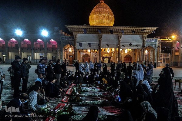 شام غریبان شهدای حادثه تروریستی حرم مطهر شاهچراغ(ع)