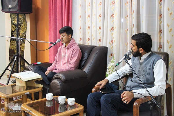 محفل تلاوت قرآن با حضور سعید پرویزی در بیرجند