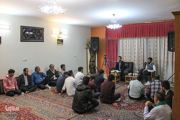 محفل تلاوت قرآن با حضور سعید پرویزی در بیرجند